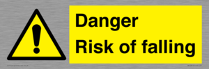 Danger Risk of falling